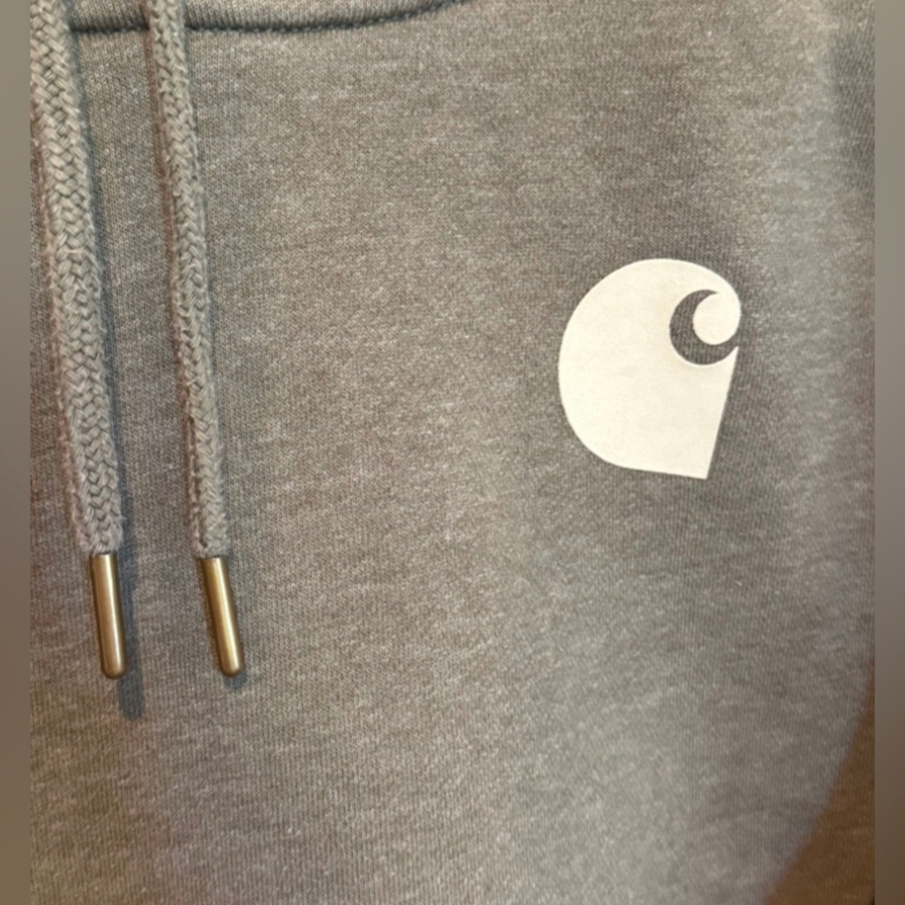 Carhartt Wmn's Midweight Logo Sleeve Graphic Hoodie  Size 1X MSRP $59.99 - Picture 3 of 8